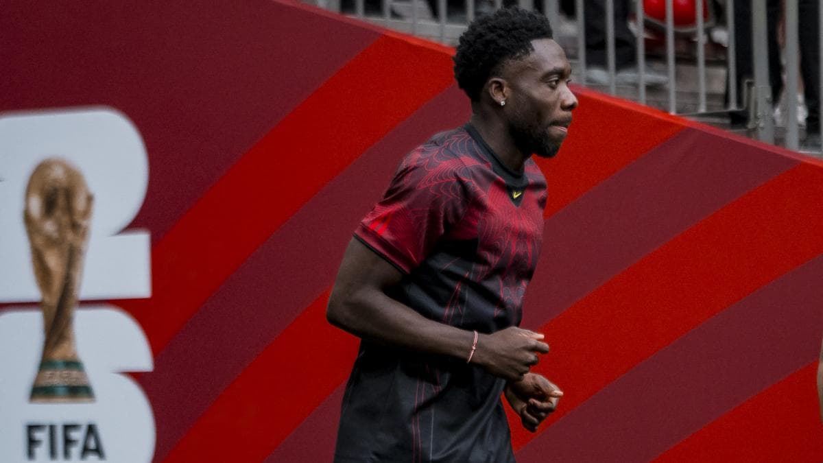Alphonso Davies revient au combat pour le Canada face à l'Afrique du Sud