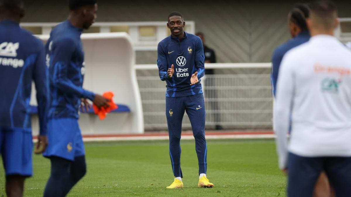 Dembélé titulaire face à l'Irlande du Nord, le dernier test avant le Mondial