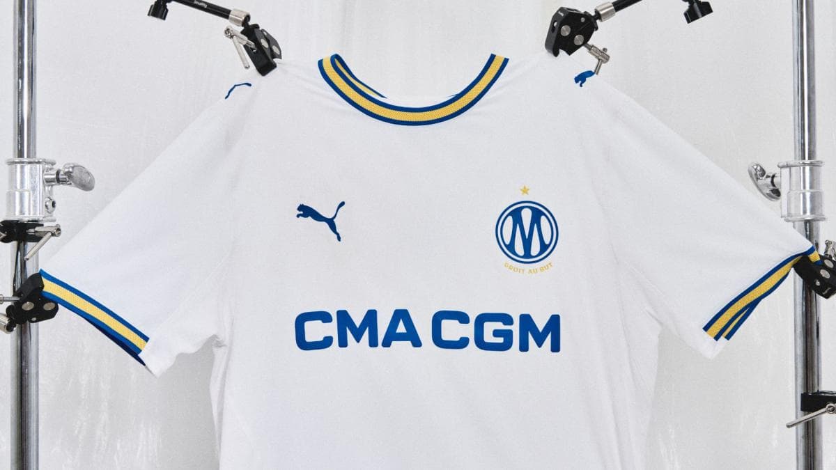 Marseille réinvente son identité avec un maillot qui divise