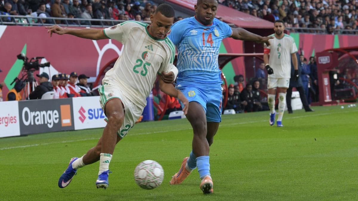 Belghali, révélation défensive de l'Algérie à la CAN