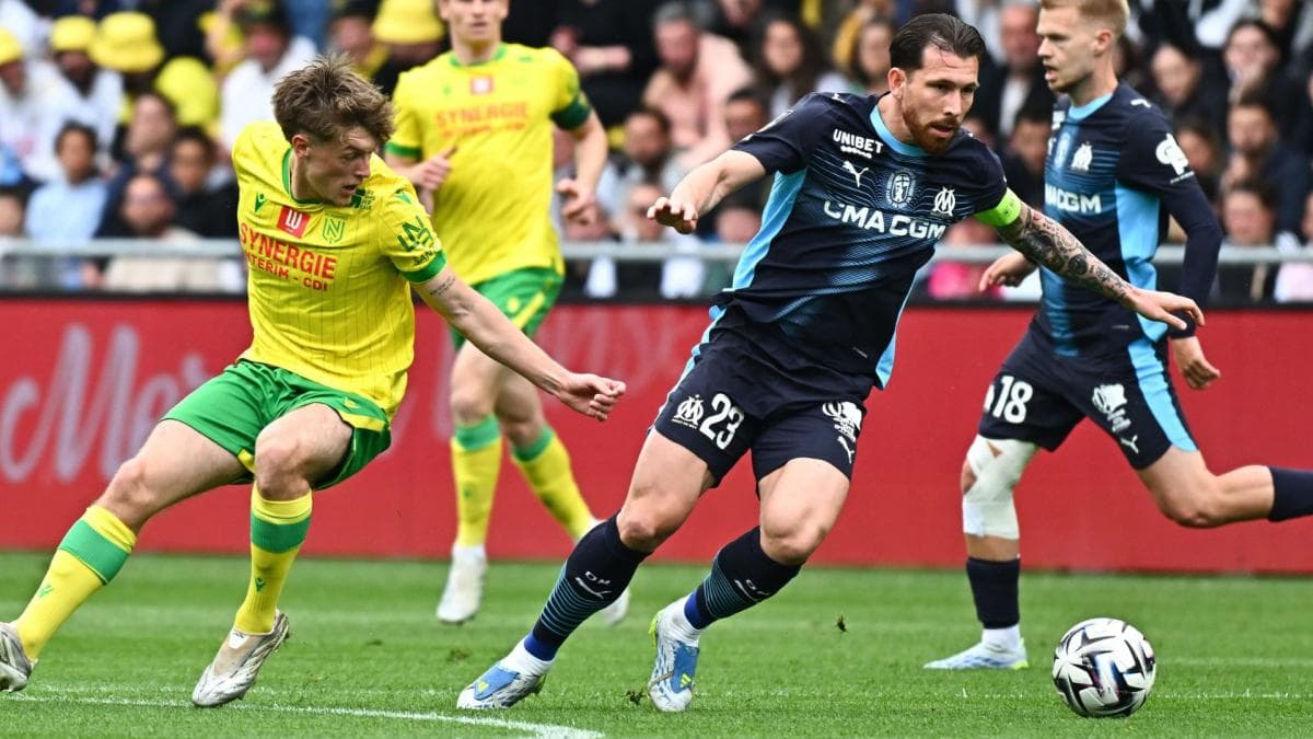 L'OM s'effondre à Nantes et voit l'Europe s'envoler