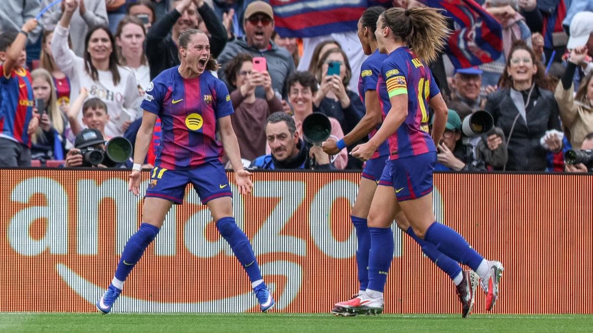 Barcelone écrase Lyon en finale de Ligue des Champions féminine