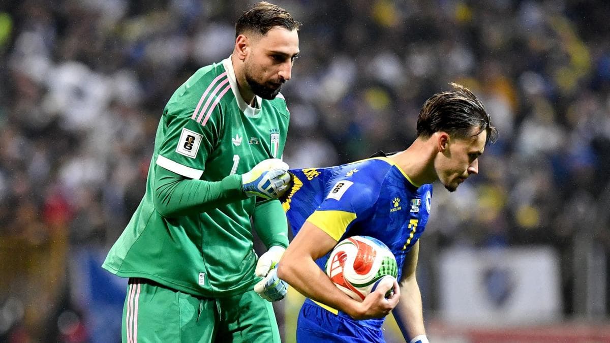Donnarumma, bouc émissaire d'une Italie en ruines