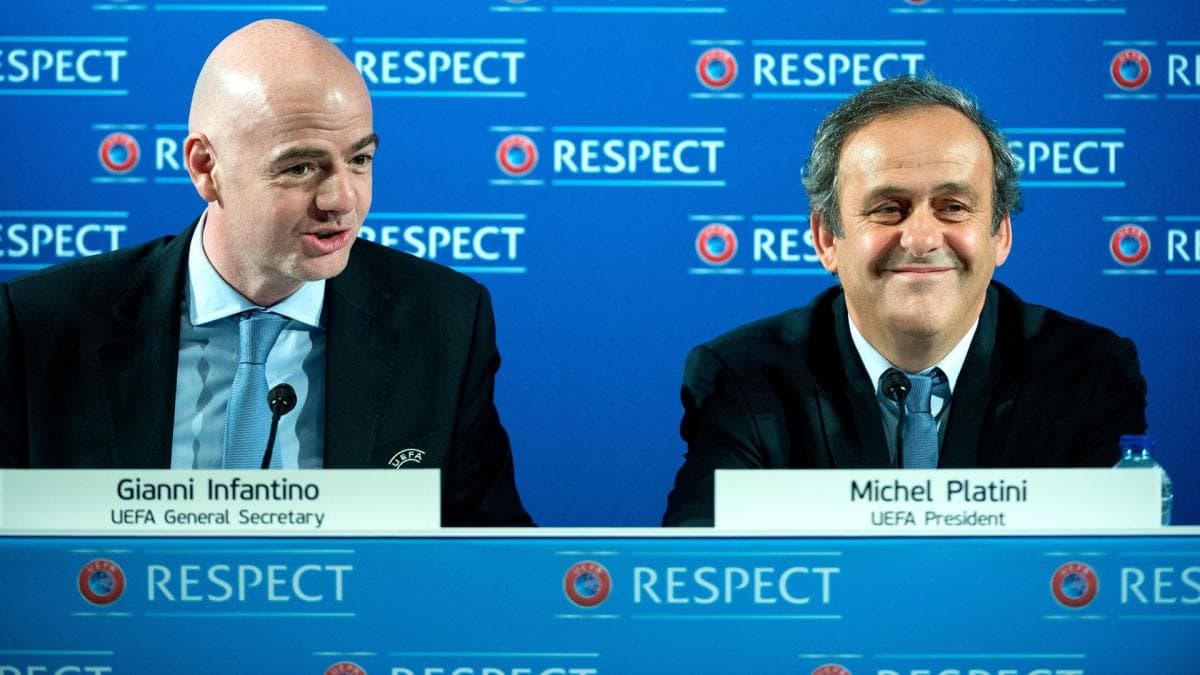 Platini contre Infantino : la guerre ouverte au sommet du foot mondial
