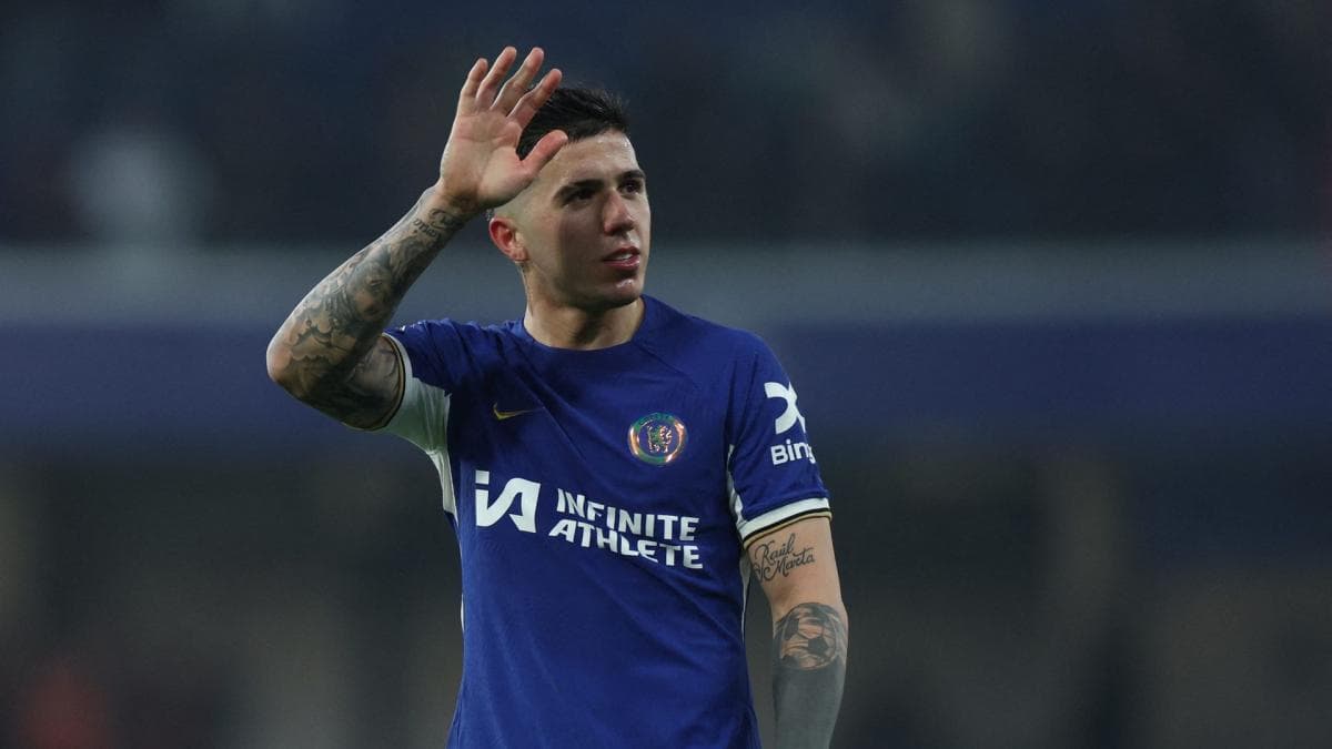 Chelsea : la colère noire d'Enzo Fernandez en C1