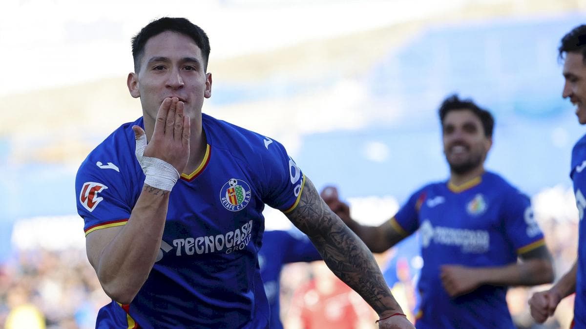 OL : Martin Satriano impressionne déjà à Getafe