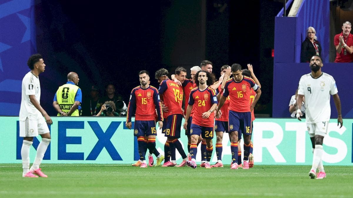 L'Espagne se réveille face à l'Arabie saoudite et retrouve ses repères