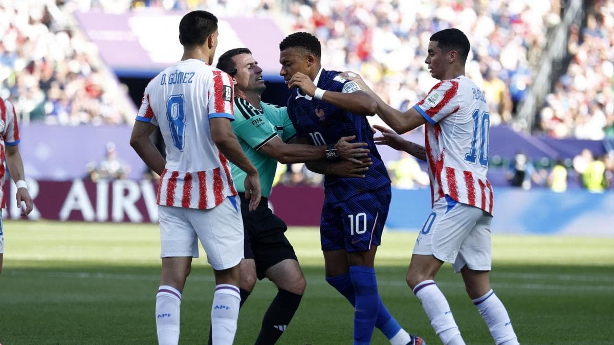 Mbappé sort les griffes après le jeu violent du Paraguay