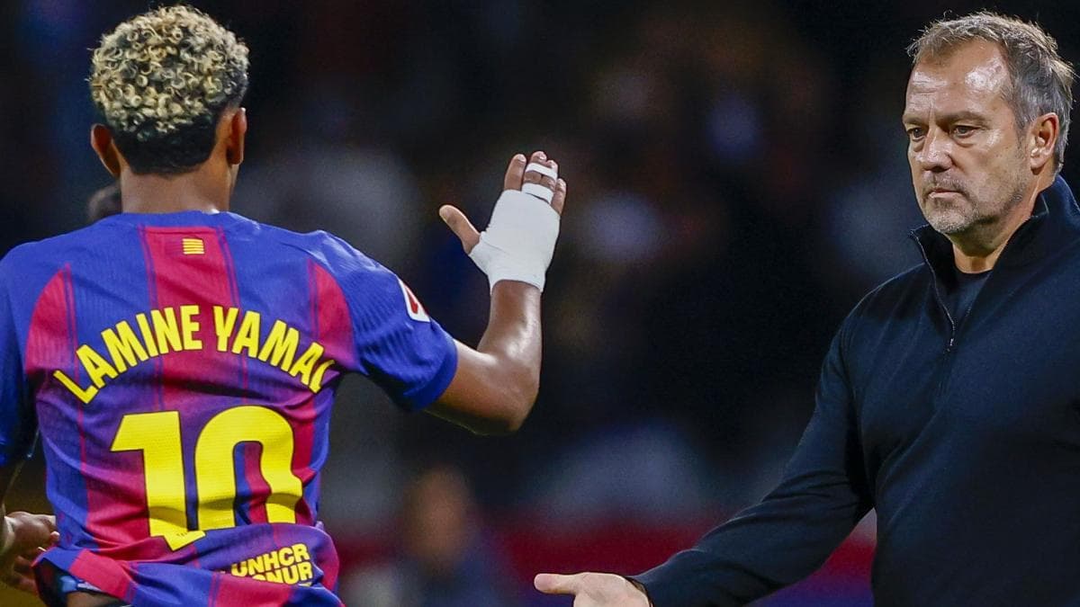 Flick prend la défense de Yamal après le naufrage du Barça