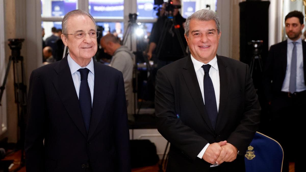 Laporta contre-attaque Pérez, le Clásico s'invite en conférence