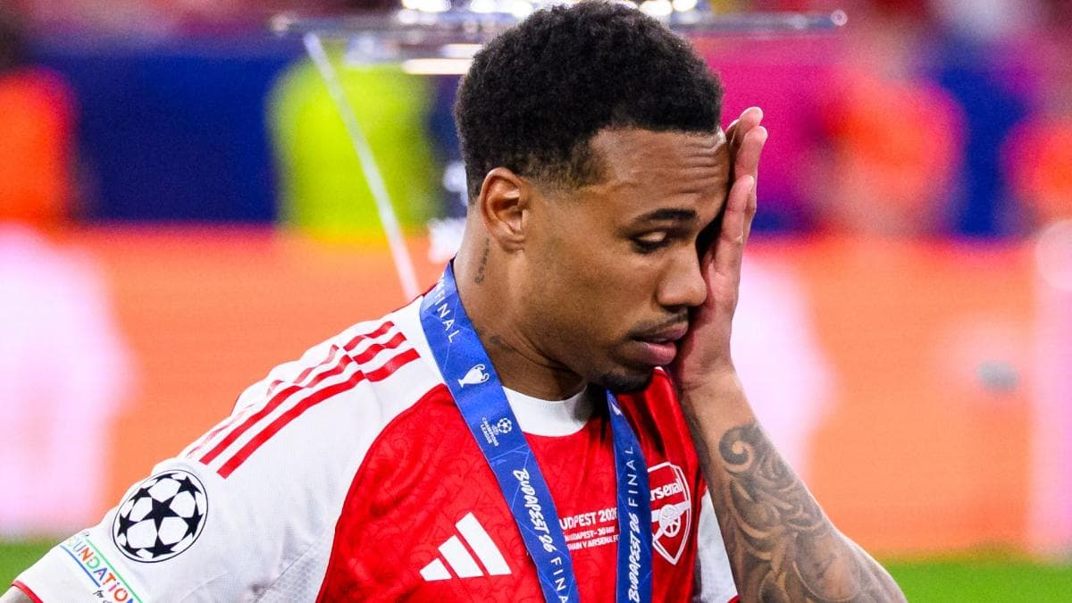 Le maillot de Gabriel fait exploser les ventes d'Arsenal après la débâcle de Lisbonne