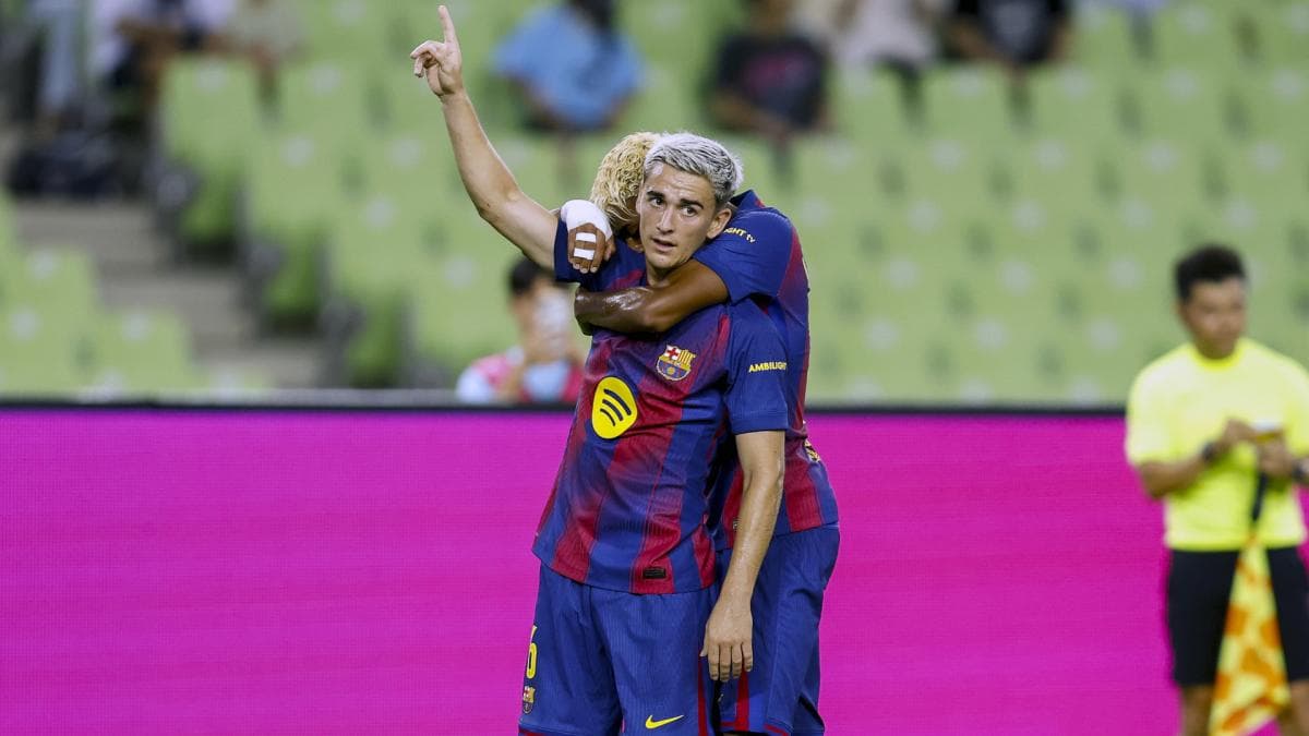 Gavi de retour avec le Barça après 7 mois d'absence