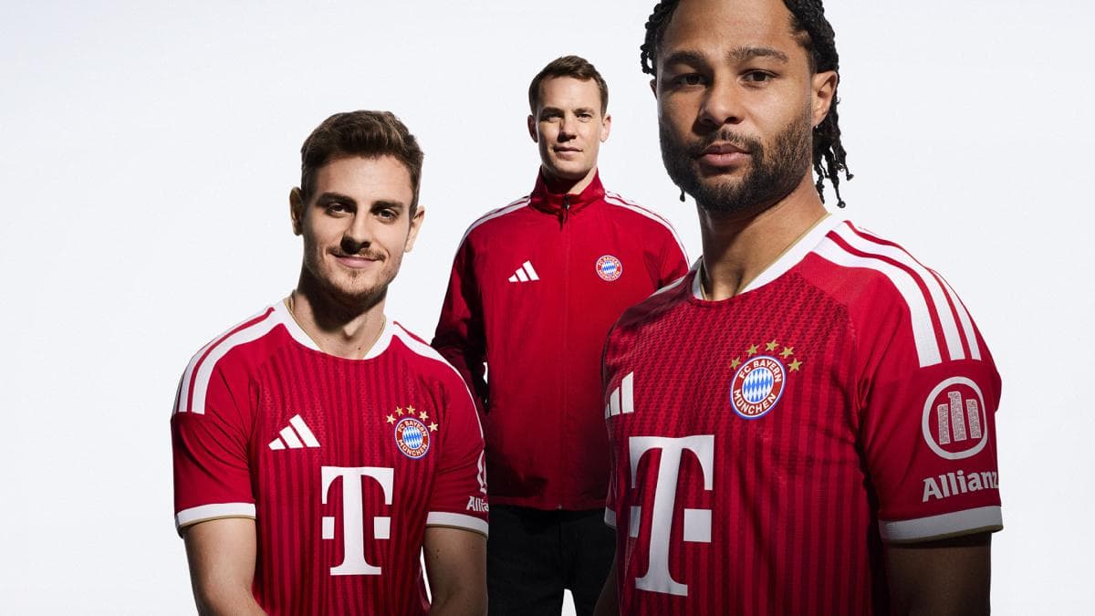 Bayern Munich dévoile son nouveau rouge pour 2026/27
