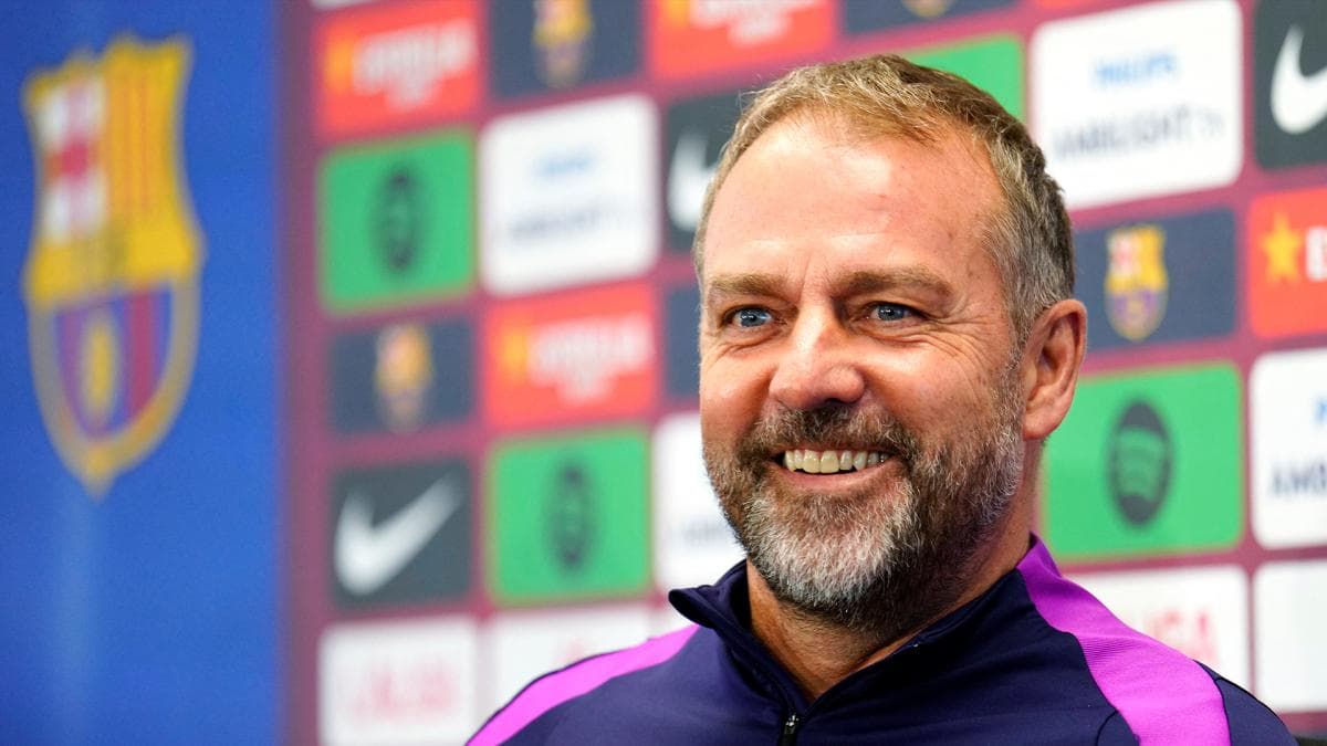 Flick promet une réaction du Barça face à Newcastle au retour