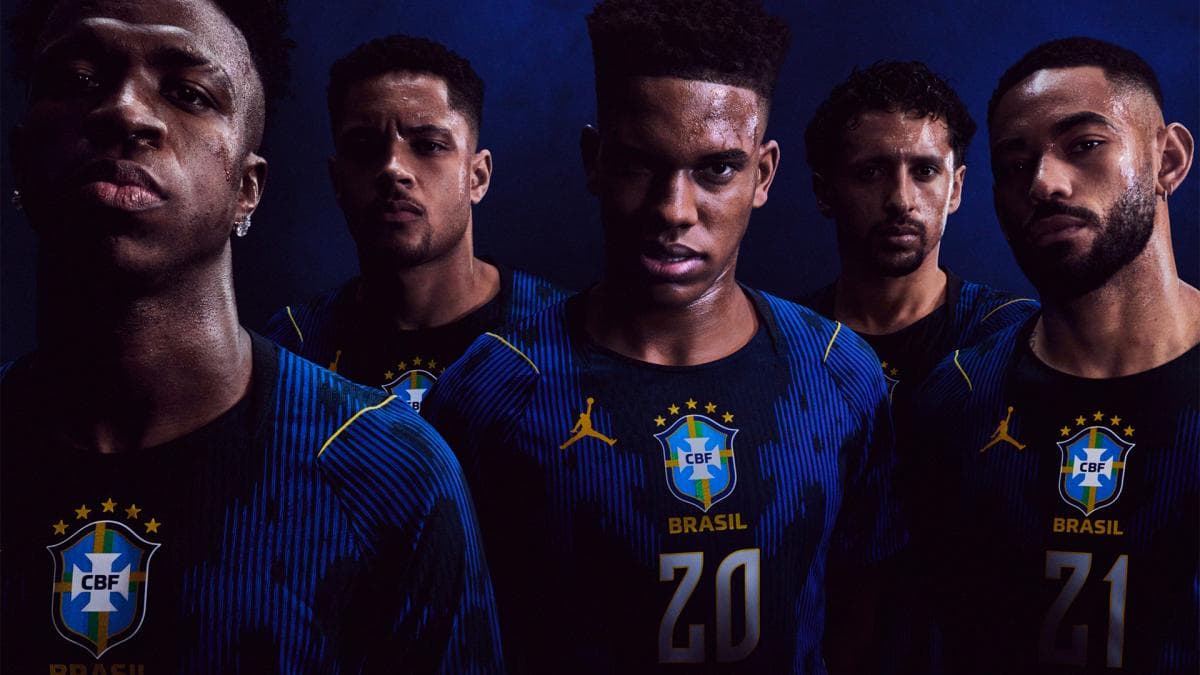 Brésil x Jordan Brand : le maillot extérieur choc du Mondial 2026