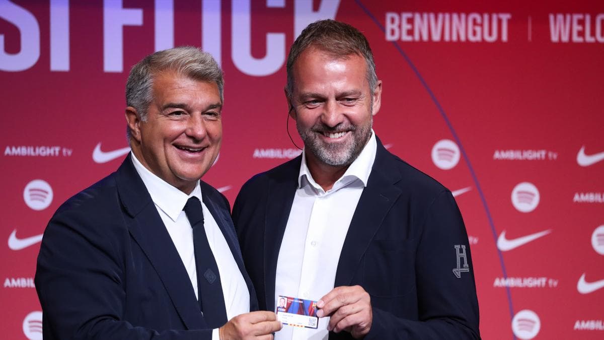 Laporta, Flick et le Barça - une confiance à géométrie variable