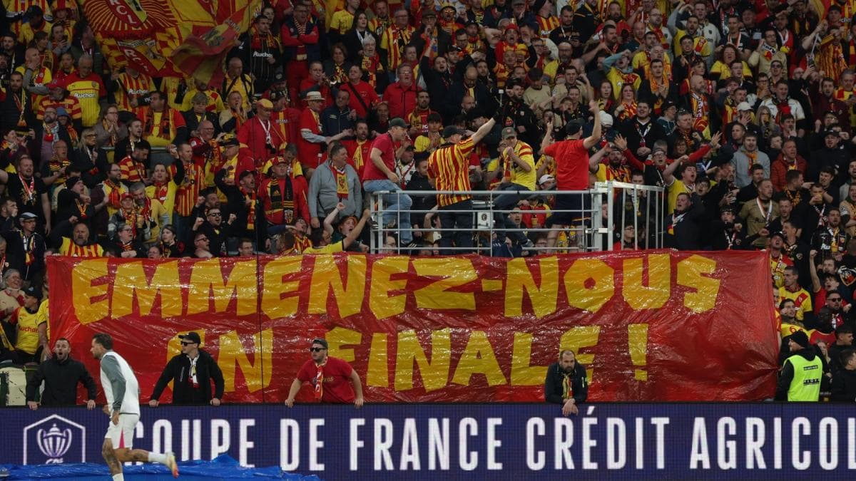 RC Lens en finale de la Coupe de France après 28 ans d'attente