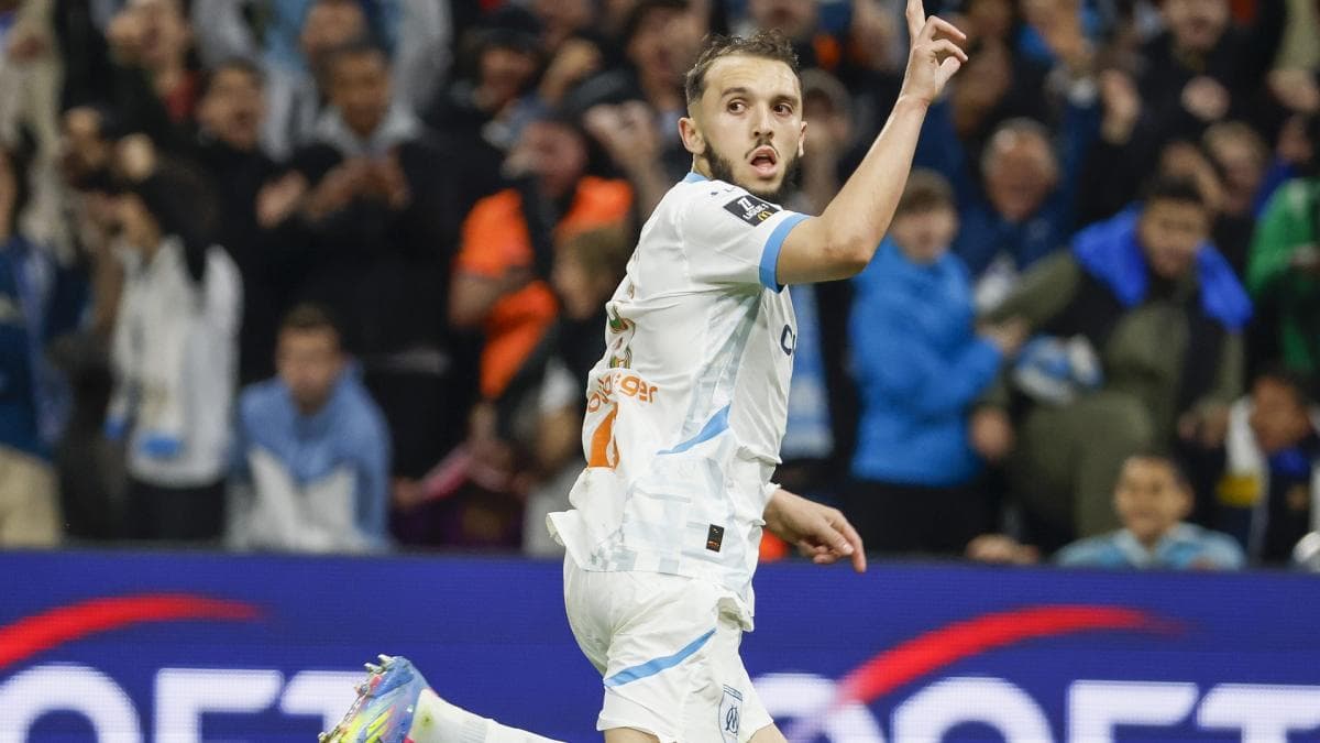 Gouiri de retour, l'OM retrouve son attaquant le plus décisif