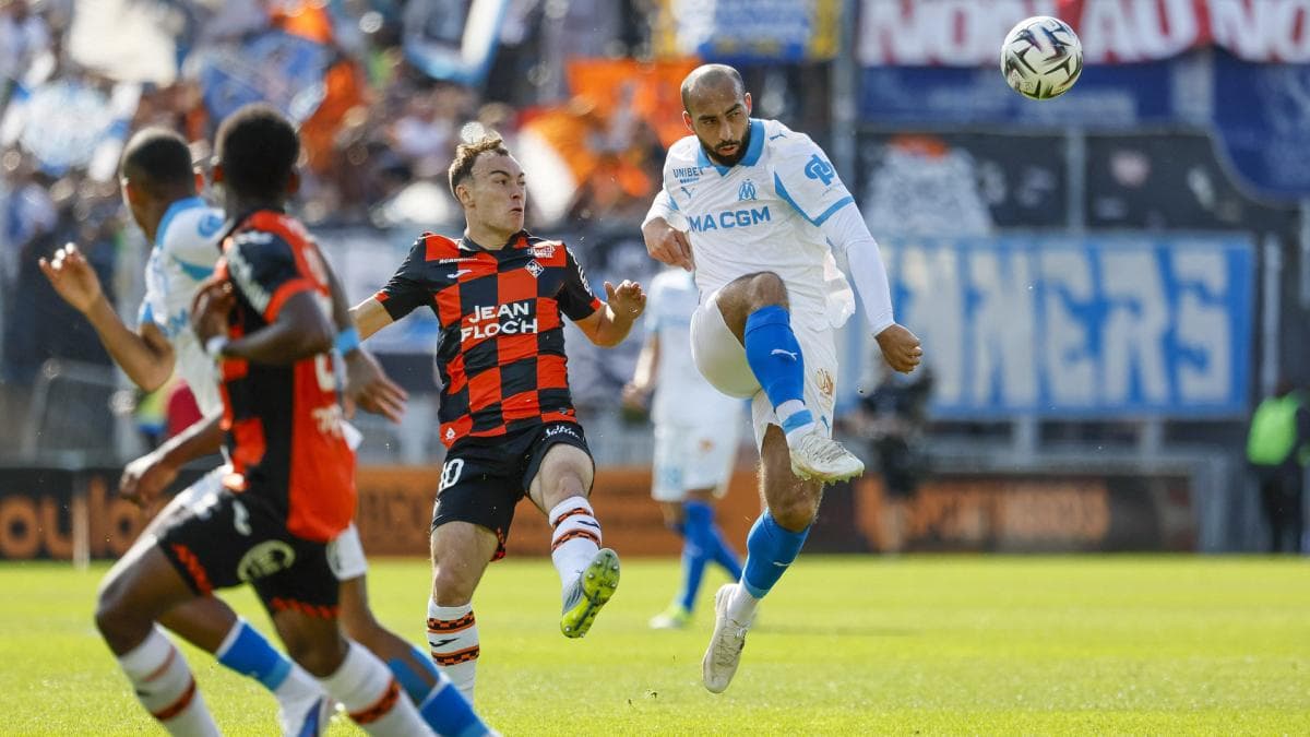 L'OM s'effondre à Lorient et voit le podium s'éloigner