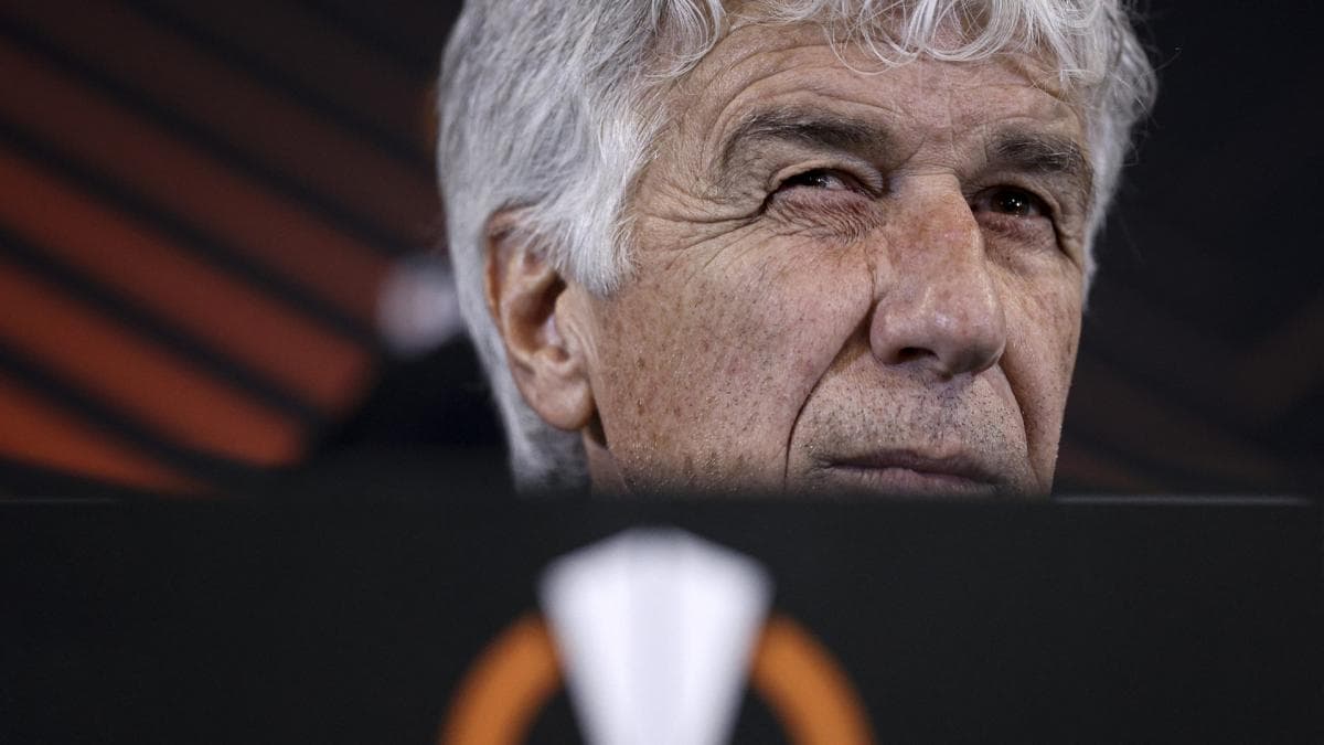 Gasperini fond en larmes avant Roma-Atalanta, une scène rare