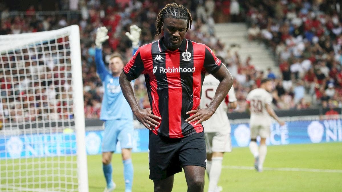 Moffi de retour à Nice, un échec qui pèse lourd