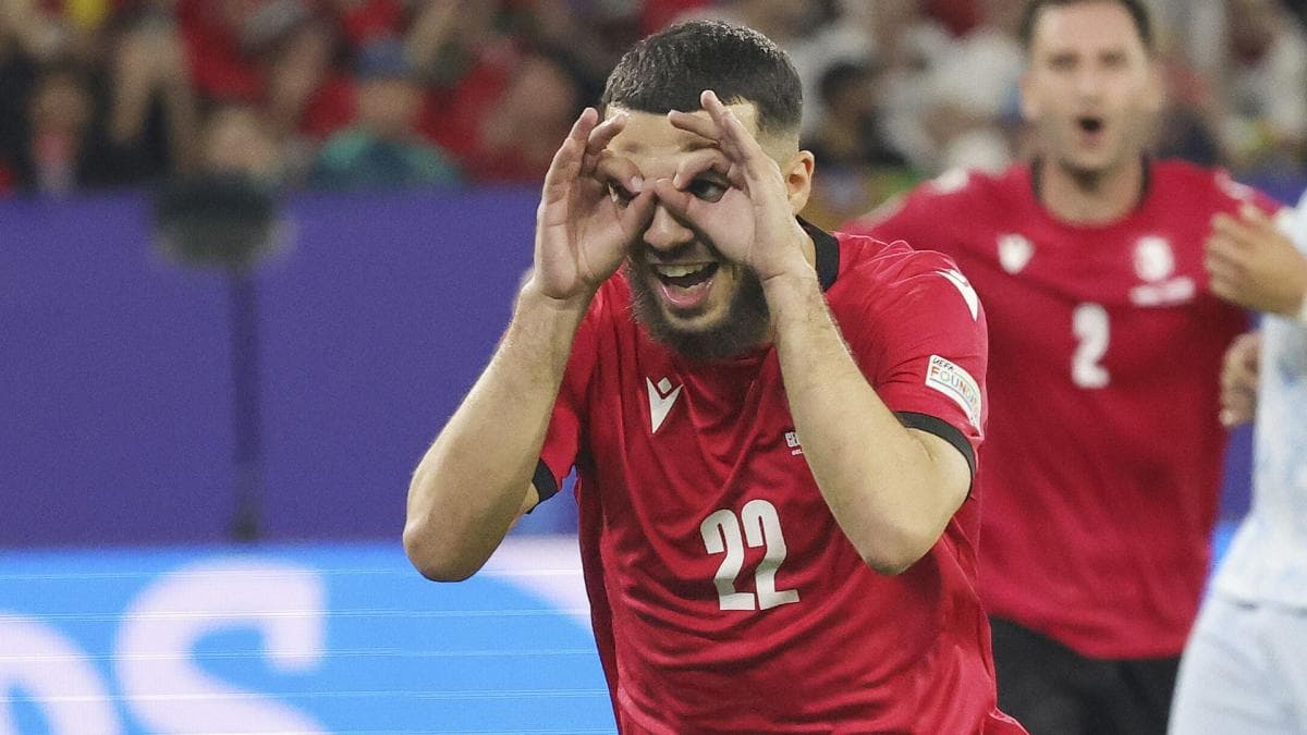 Mikautadze en feu : la Géorgie écrase la Lituanie avec un doublé