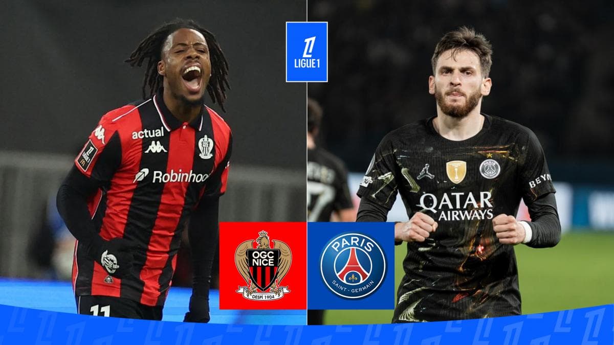 OGC Nice - PSG : les compos probables d'un choc au sommet