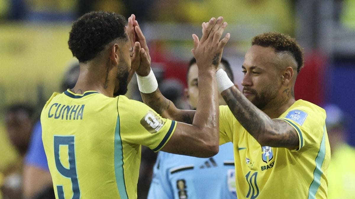 Neymar enfin sur le terrain, le Brésil respire