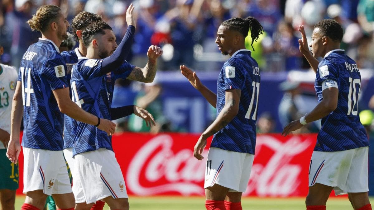 Olise scotche Saliba, la hiérarchie des Bleus se réinvente
