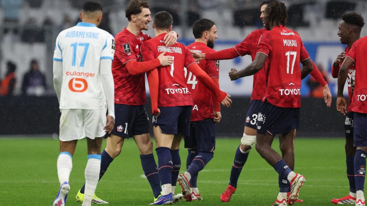 OM vs LOSC : défaite à domicile, le podium tenu de justesse