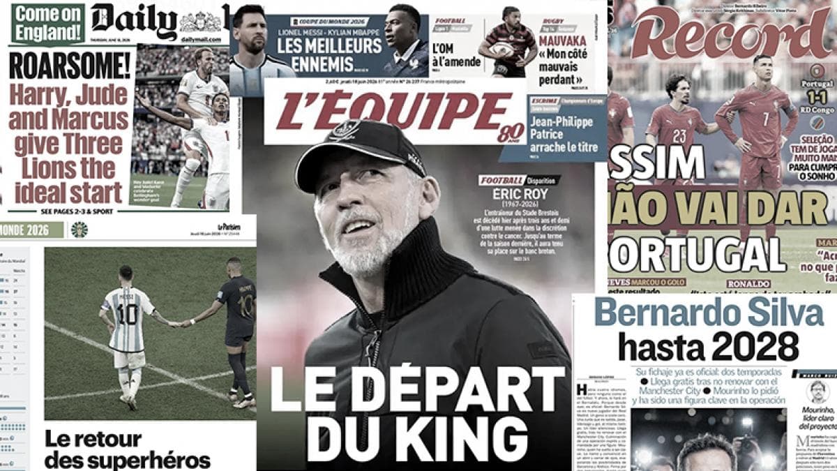 Bellingham renaît, la France en deuil, Ronaldo sous le poids