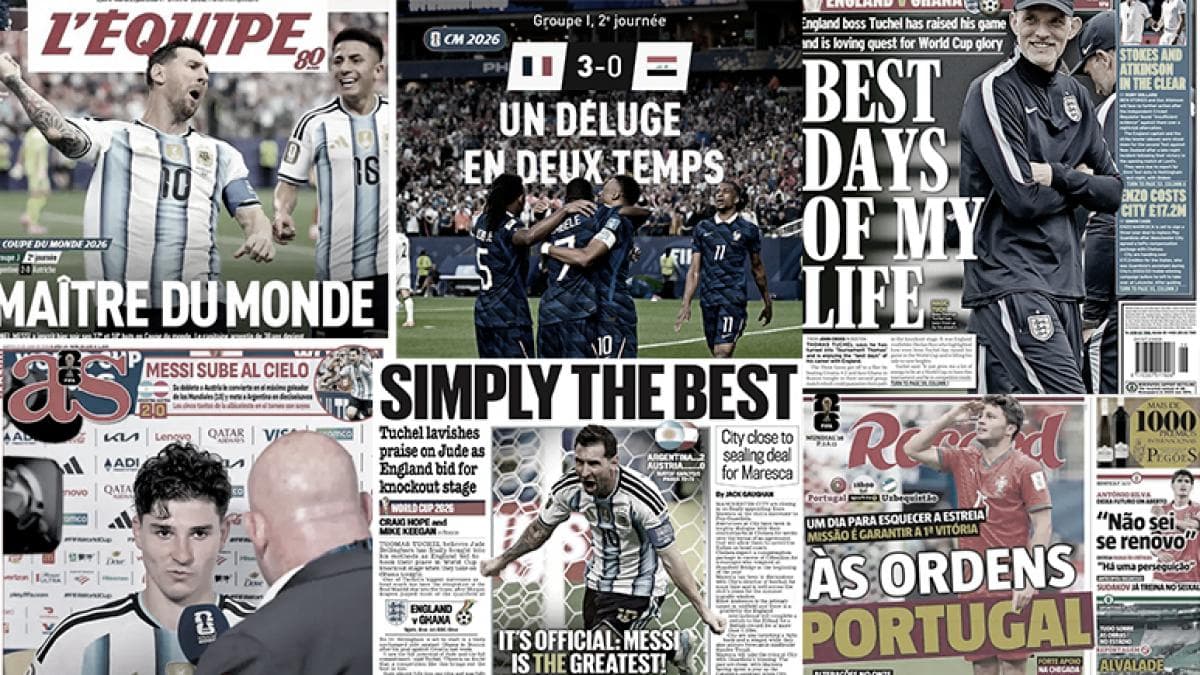 Mbappé, Olise, Dembélé font trembler le monde, Ronaldo face à l'abîme