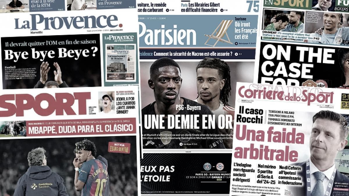 PSG-Bayern enflamme l'Europe tandis que le Real prépare son coup pour Mbappé