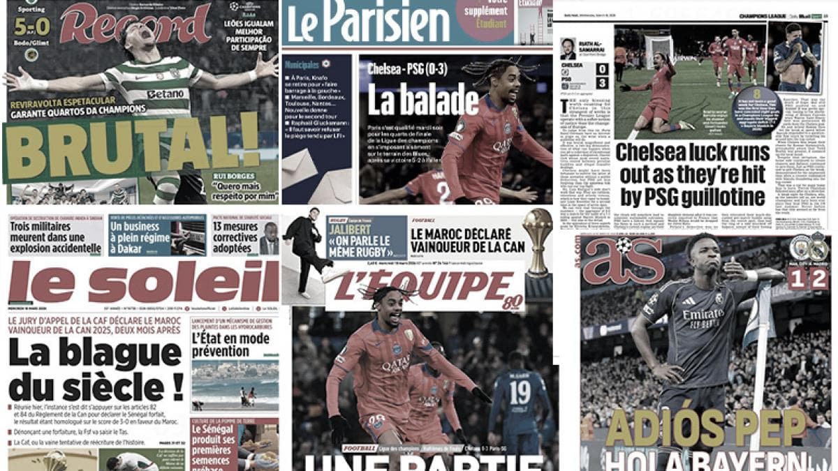 CAF, Guardiola humilié, PSG en feu : la revue de presse foot