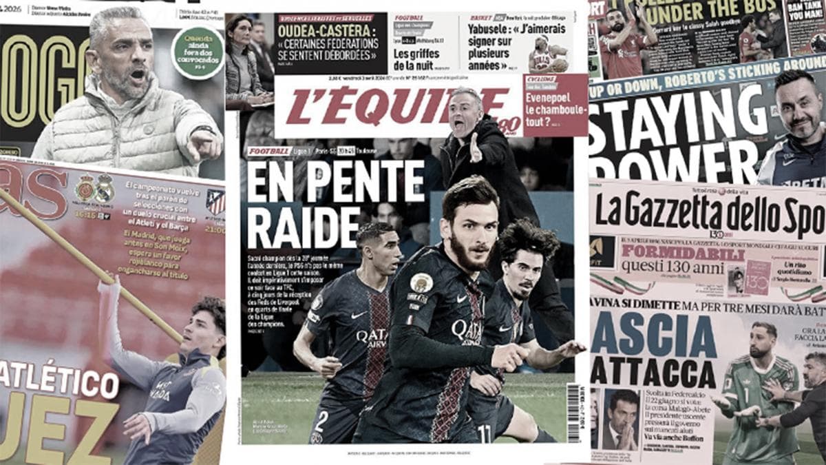 PSG, Chelsea, Naples... La revue de presse qui secoue le foot européen