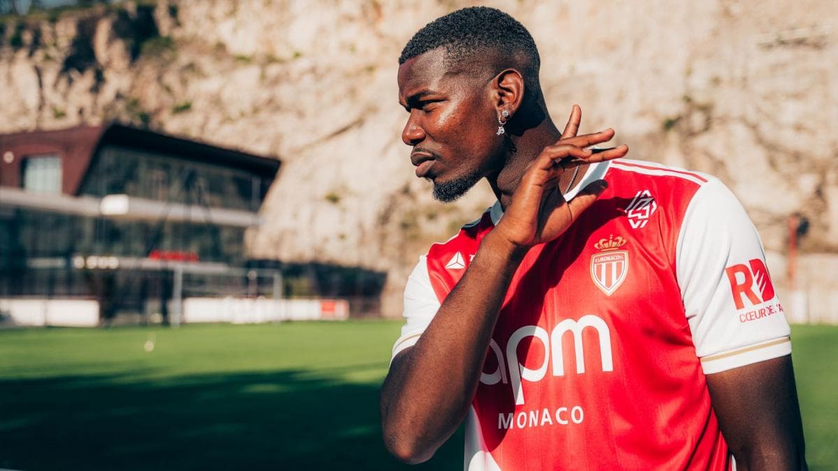 Pogba marque son premier but avec Monaco : le retour d'un champion