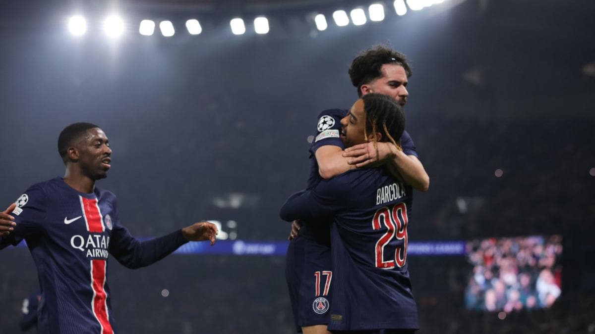 Barcola rend hommage à Dembélé après leur sacre en Ligue des Champions