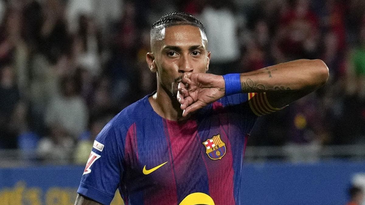 Barça : Raphinha vers une prolongation de contrat