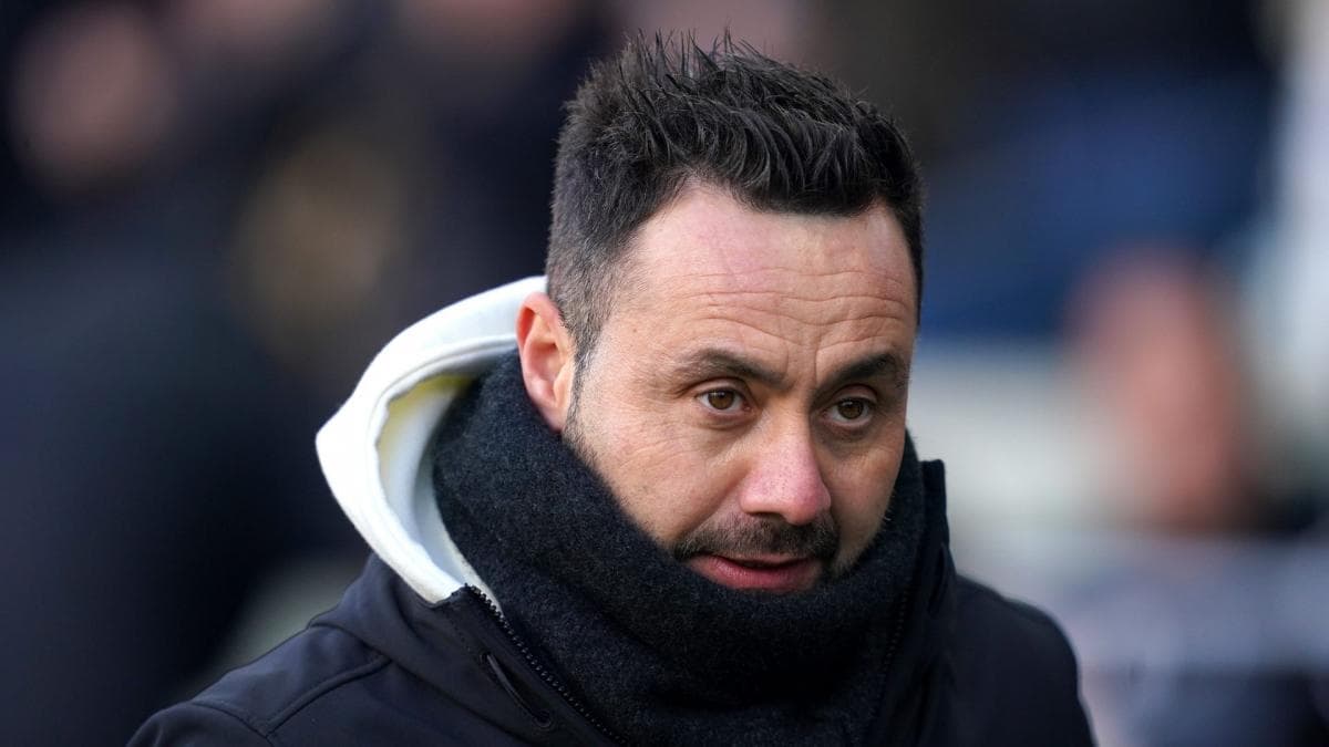 De Zerbi : un avenir incertain loin des terrains