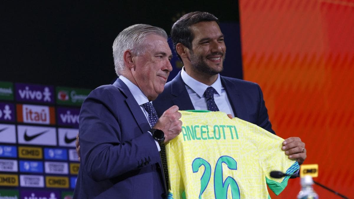 Ancelotti prolongé au Brésil jusqu'au Mondial, la CBF joue gros