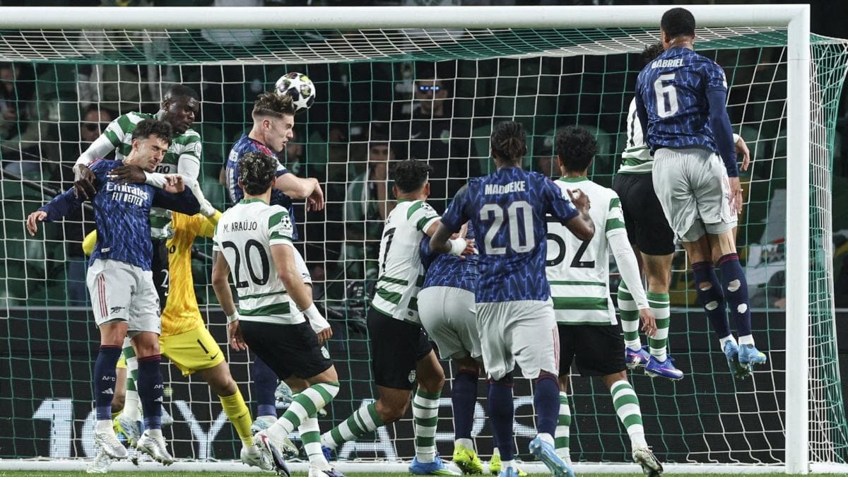 Arsenal arrache le Sporting et respire en Ligue des Champions