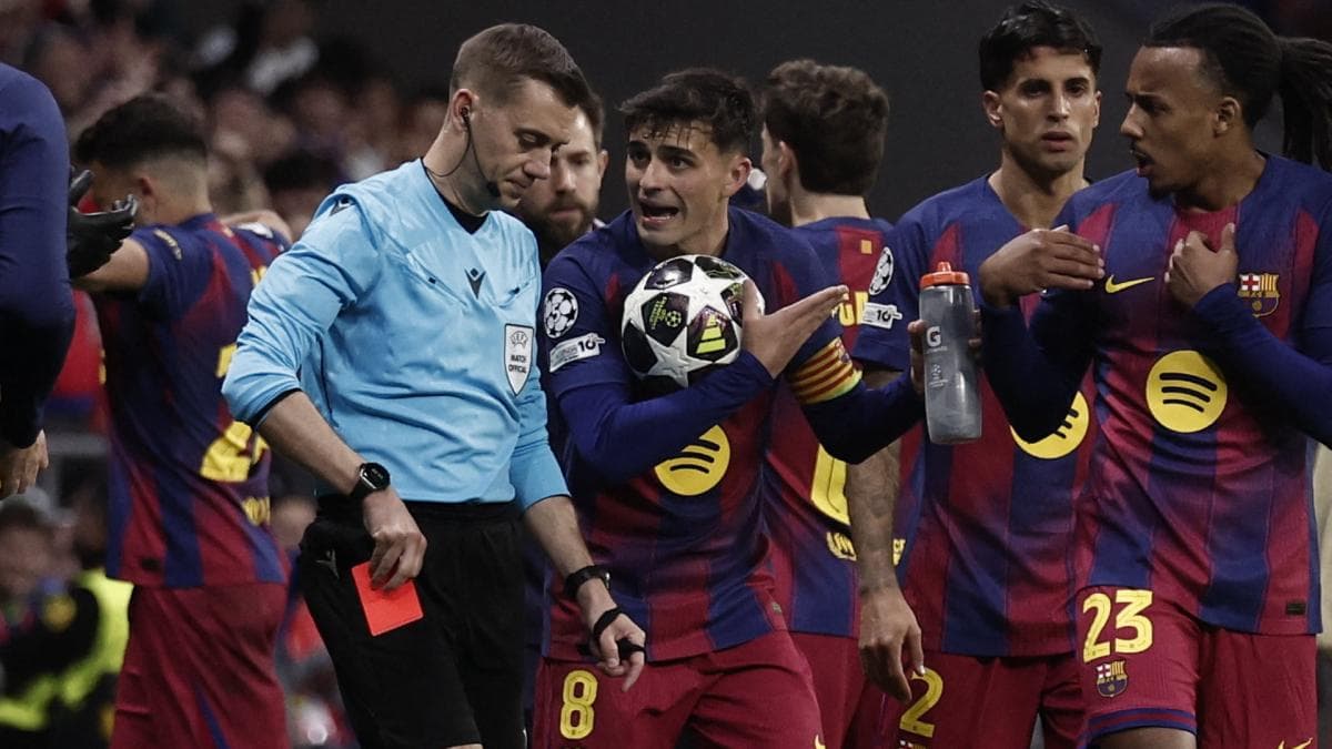 Turpin sous le feu des critiques après Atlético-Barça