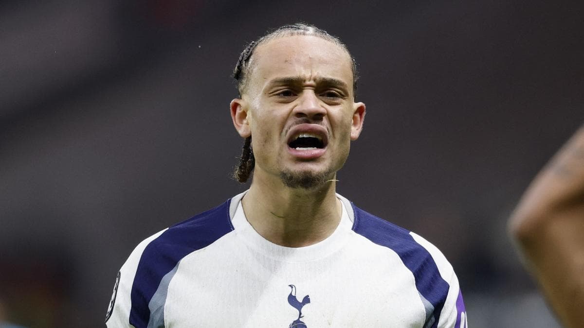 Xavi Simons sauve Tottenham d'une frappe de légende