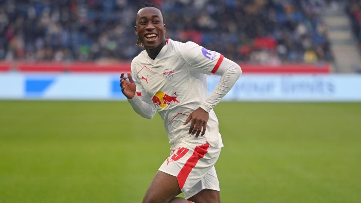 Leipzig écrase Francfort et s'accroche au podium de Bundesliga