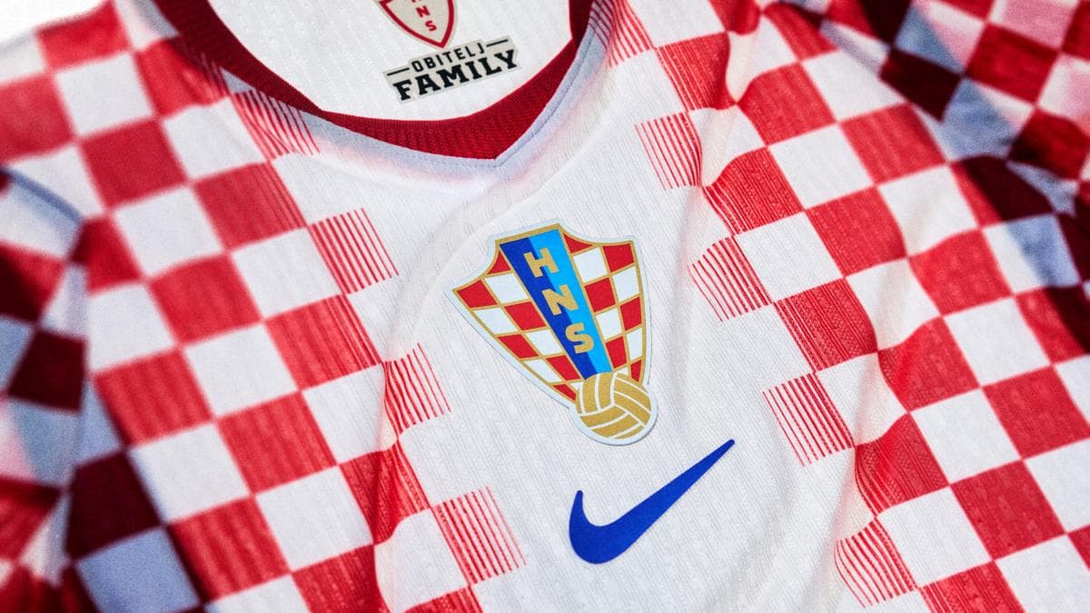 CdM 2026 : la Croatie dévoile ses maillots iconiques