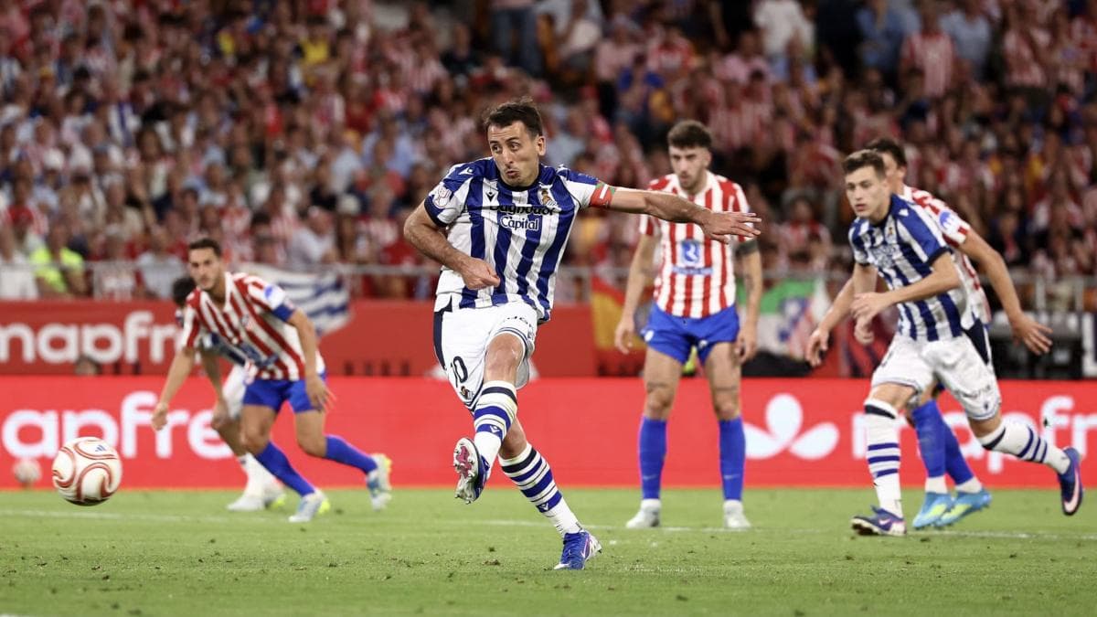 Real Sociedad renverse l'Atlético et soulève la Coupe du Roi aux tirs au but