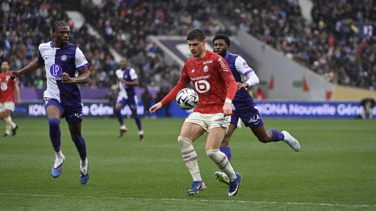 Lille écrase Toulouse et vole la 3e place à l'OM