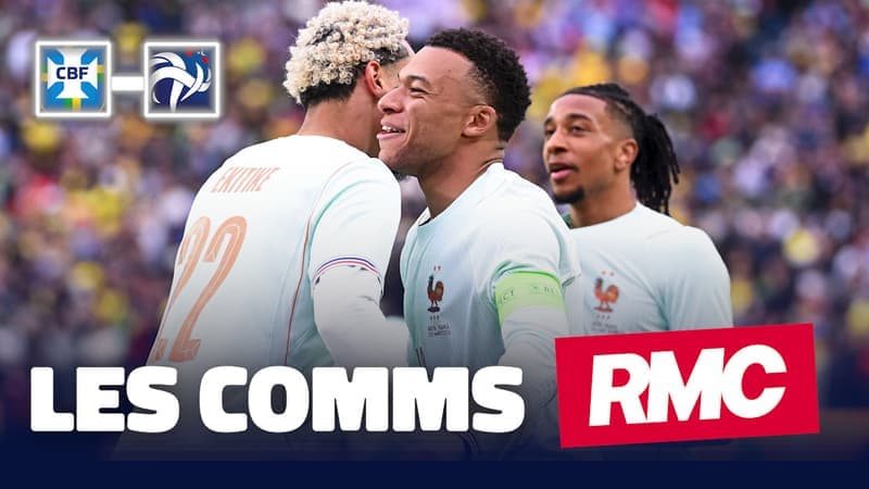 France bat le Brésil 1-2 : Mbappé et Ekitiké héros des Bleus