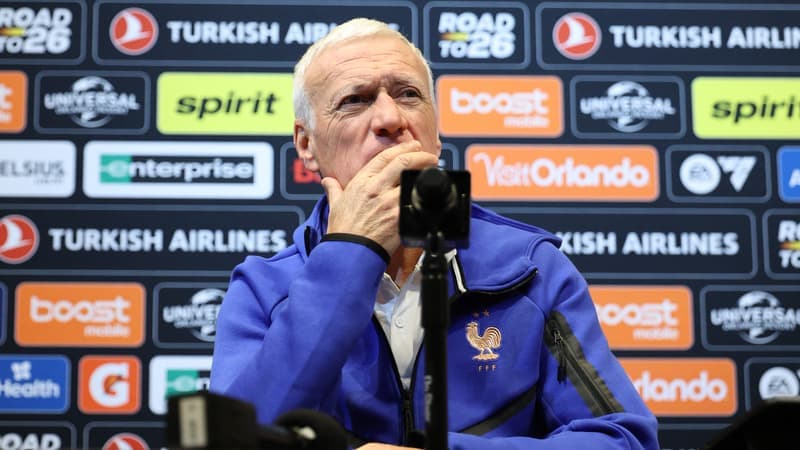 Deschamps en conf' : les Bleus se préparent face à la Colombie