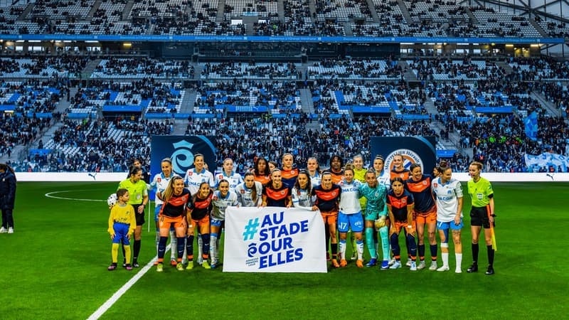L'OM féminin fait vibrer le Vélodrome pour une première historique